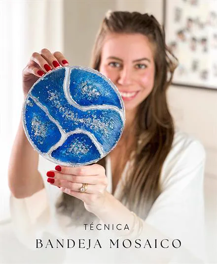Técnica bandeja mosaico